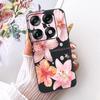 For Motorola Signature 2026 Case Popular Flower Marble Painted Cover Soft Silicone Black Phone Shell For Moto X70 Air Pro Fundas