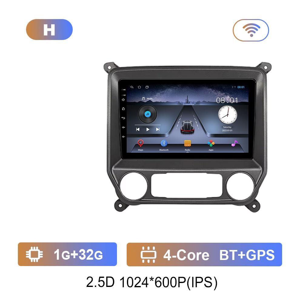 

Android 14 System Car Radio Multimedia Player for Chevrolet Colorado 2014 - 2018 GPS Navi WiFi IPS Screen DSP Stereo 4G