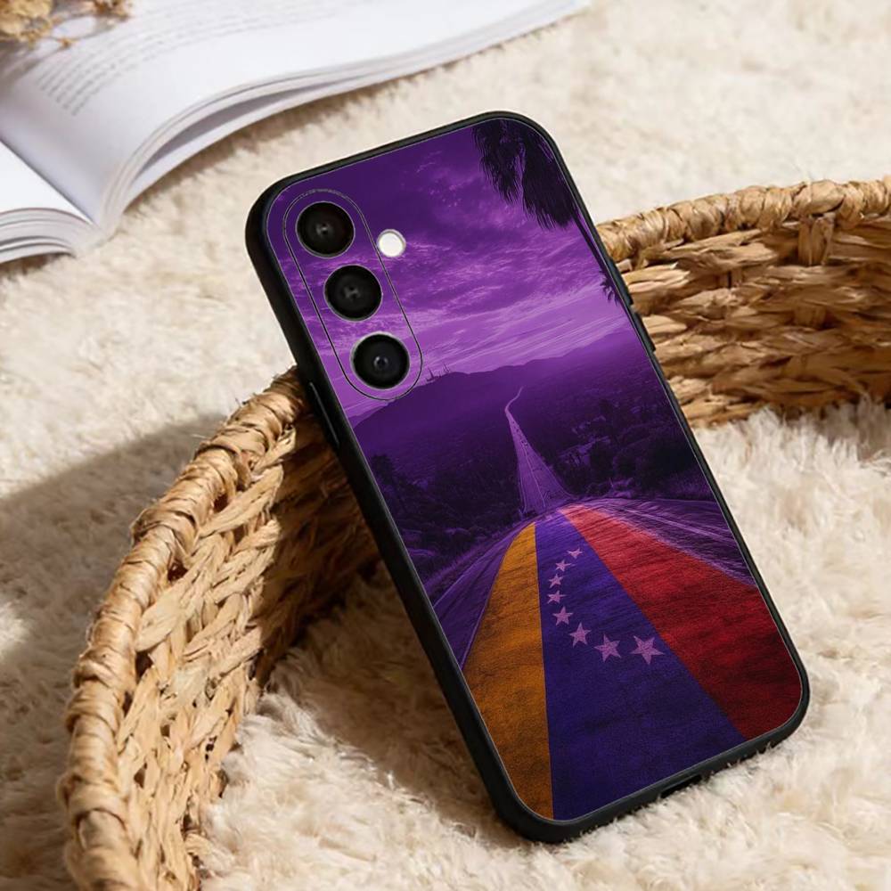 

I Love Venezuela Phone Case For Samsung Galaxy A20,21s,22,31,32,52,53,72,73,80,91 Soft Black Shell Samsung a40