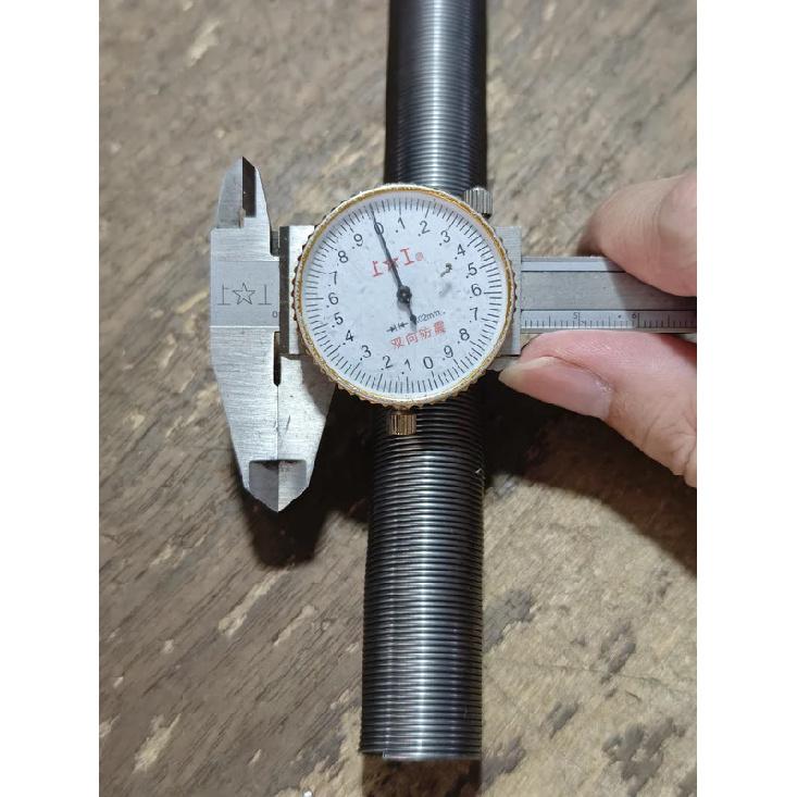 1PCS Thin Long Metal Steel Tension Extension Spring Customized Big Coil 2mm Wire Diameter 15-30mm Outer Diameter X 1000mm Length