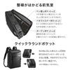 Ace Gene Gadgetable WR2 Business Backpack, Fits B4 Size Documents, Fits a 14-inch PC, 14L Capacity, No. 68665