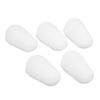 5Pcs Mouthpiece Cap Silicone Protector Accessory Set Kit for Clarinet Saxophone White