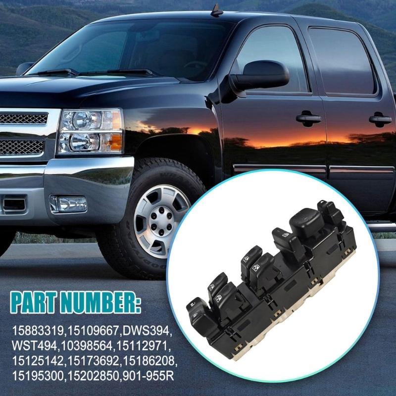 Left Side Power Window Switch Replacement Window Lifter Button for 1500 2500 WST494