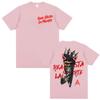 Anuel AA Rhlm 2 Real Hasta La Muerte Tour Cover TShirt Men Women Fashion High Street Gothic Clothes Tshirts Pure Cotton Top