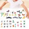 43Pcs Simulation Insect Model Lifelike Vivid Soft Odorless Insect Educational Toys for Above 4 To 6 Years Old