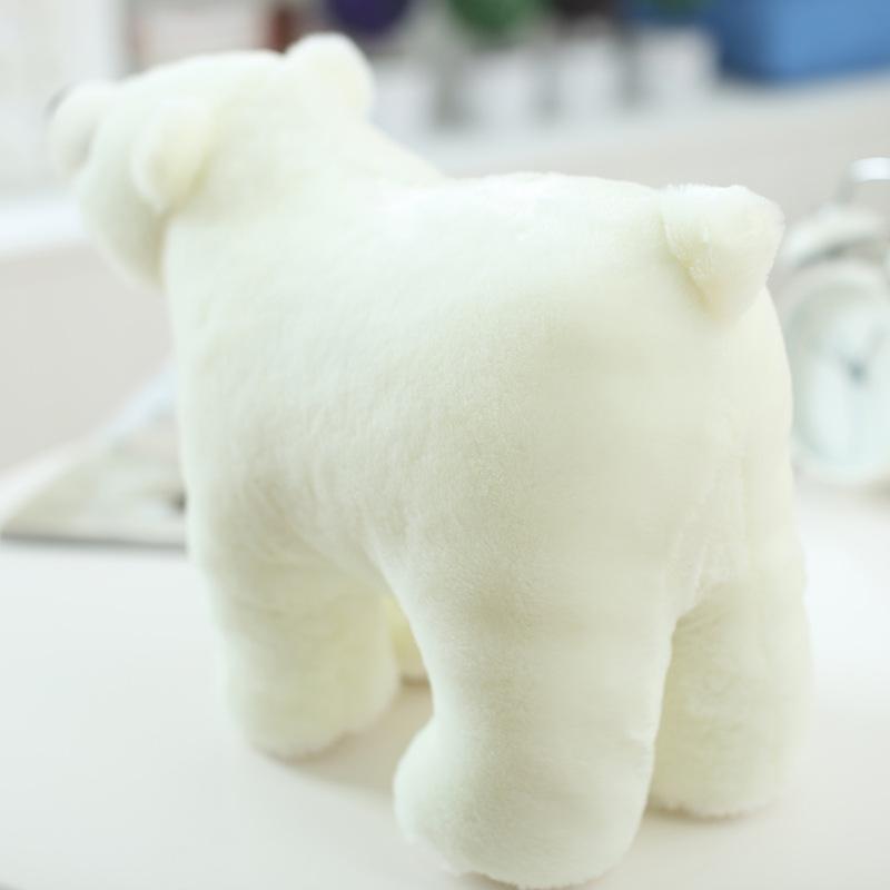 Plush Toy Polar Bear Doll Stuffed Toy Cute Doll Children Doll Activity Gift Creative White Bear