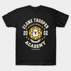 Men Black Print T-shirt Clone Trooper Academy 02 No-Cut Transfer Paper Print Cotton Tshirt