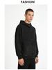 European Style 350g Cotton Hooded Distressed Zip-Up Cardigan - Unisex Trendy Jacket