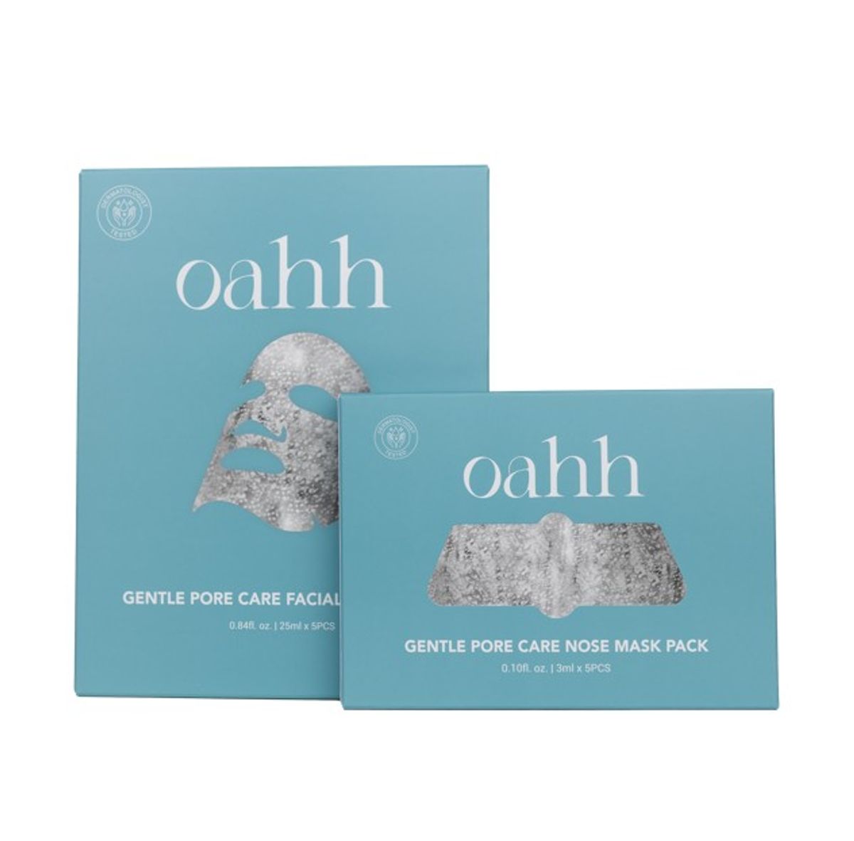 1 Box of Gentle Pore Care Facial Mask Pack + 1 Box of Nose Pack