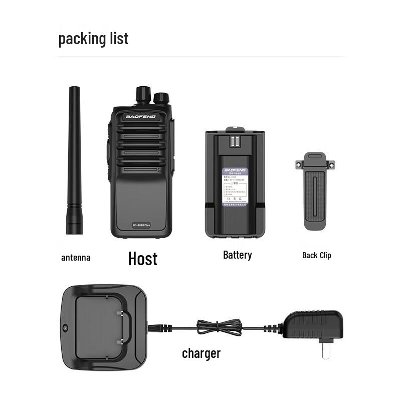 BAOFENG BF-888S Plus Walkie Talkie (CN Version)