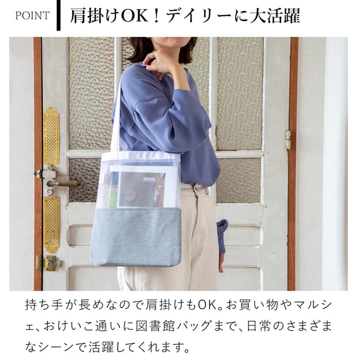 GUDEE Netz-Tragetasche, Damen, A4-Format, Leicht, Umweltfreundlich, Handtasche, Netz-Recyclingtasche, GudeeLife