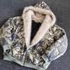 Unisex Camouflage Fur-Lined Winter Jacket with Hood (2025 Design)