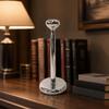 Paper Towel Holder Stainless Steel with Round Base Polished for Kitchen, Dining