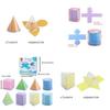 3d Geometry Math Model Kit For Middle School Cube And Rectangular Prism Unfolded Diagrams