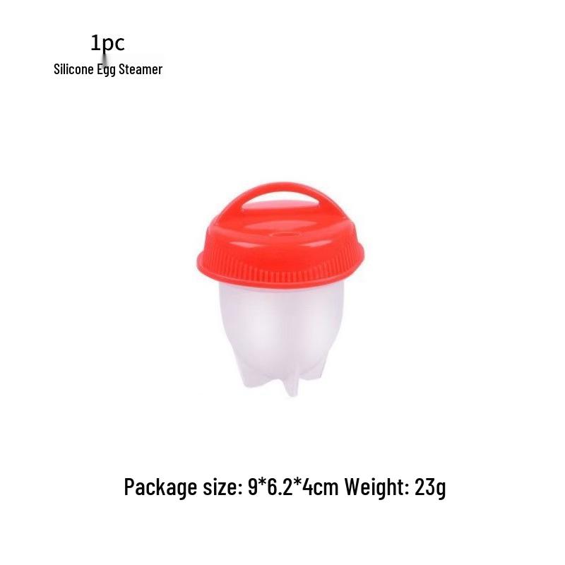 Non-Stick Food Grade Silicone Egg Boiler - High-Temperature Resistant Egg Cooker