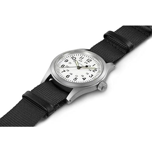 Hamilton Khaki Field Mechanical Hand-Winding Watch H69439910 Unisex [Official Import] with Official Warranty