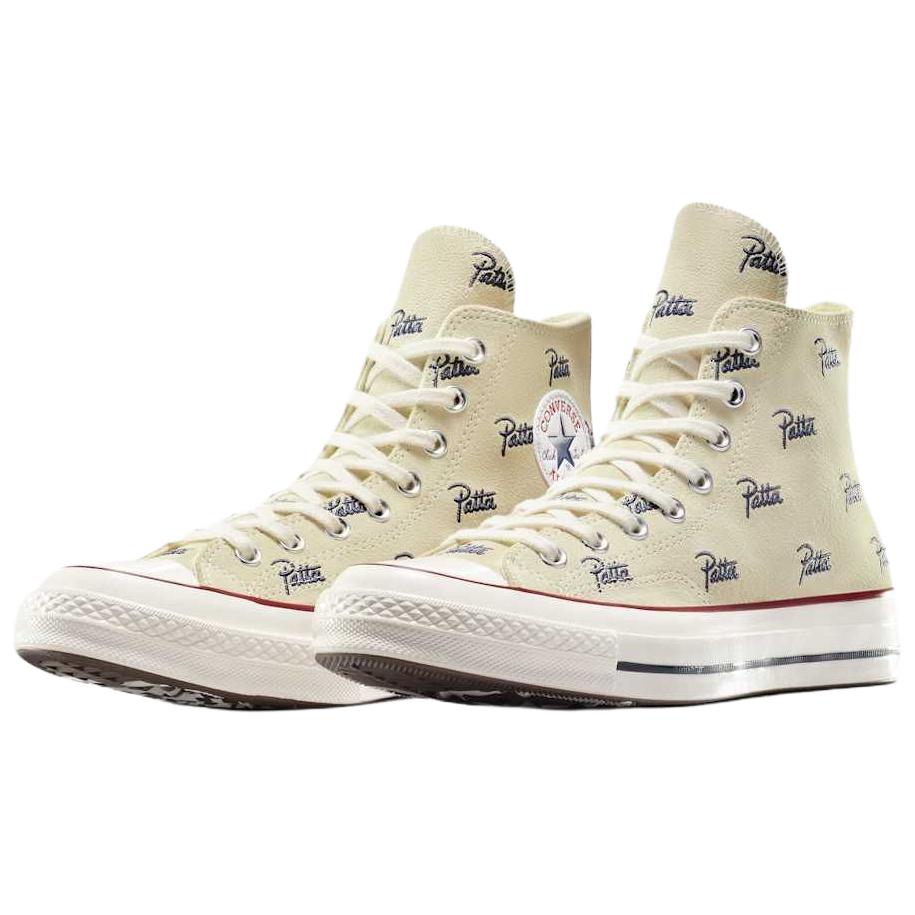 Chuck 70 Patta x Chuck 70 Converse High 'Mini Logo Pack - Natural Ivory' A12831C