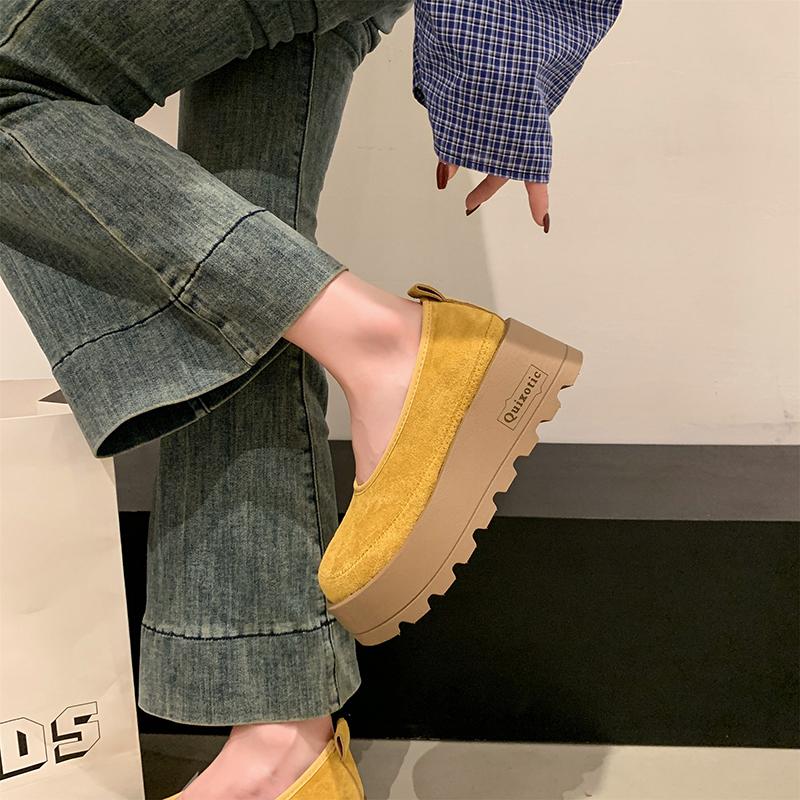 Fashion Platform Flats Sandals Women Casual Sneakers Shoes Loafers Woman 2025 Trend Spring Designer New Suede Comfort Zapatos De Mujer