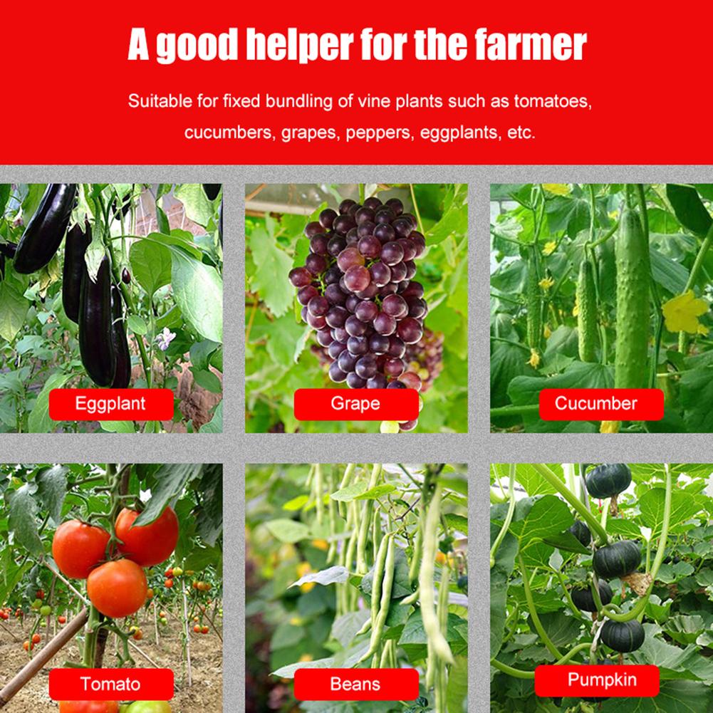 Stroj na vázání rostlin Zahrada Rostlina Tapetool Tapener Podvazkové rostliny Vázání větví Vázací stroj Pásky Hřebík Zeleninová zahrada Nářadí