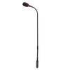 23.2in Gooseneck Condenser Microphone 3 Pin Straight Plug in Flexible Aluminum Alloy Gooseneck Microphone for Meetings