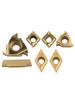 Easy To Replace Semi Finishing Rough Machining Shock Resistance
