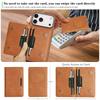 2 in 1 Magnetic Leather Case for IPhone 17 16 15 14 13 12 Pro Max Plus Air 16E 17E Wrieless Charging For Magsafe Phone Cover