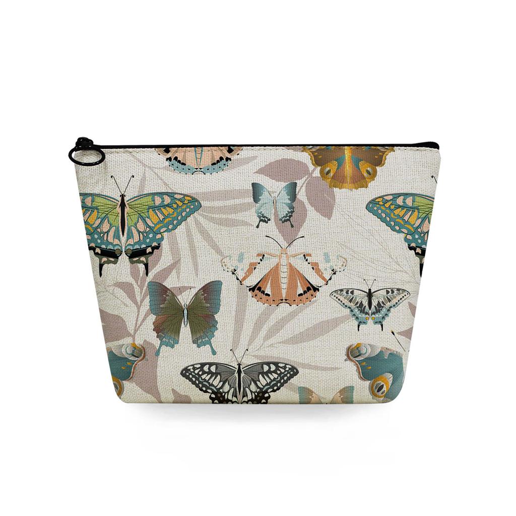 Women  Eye Print Cosmetic Bag Toiletries Organize Travel Storage Case  6775