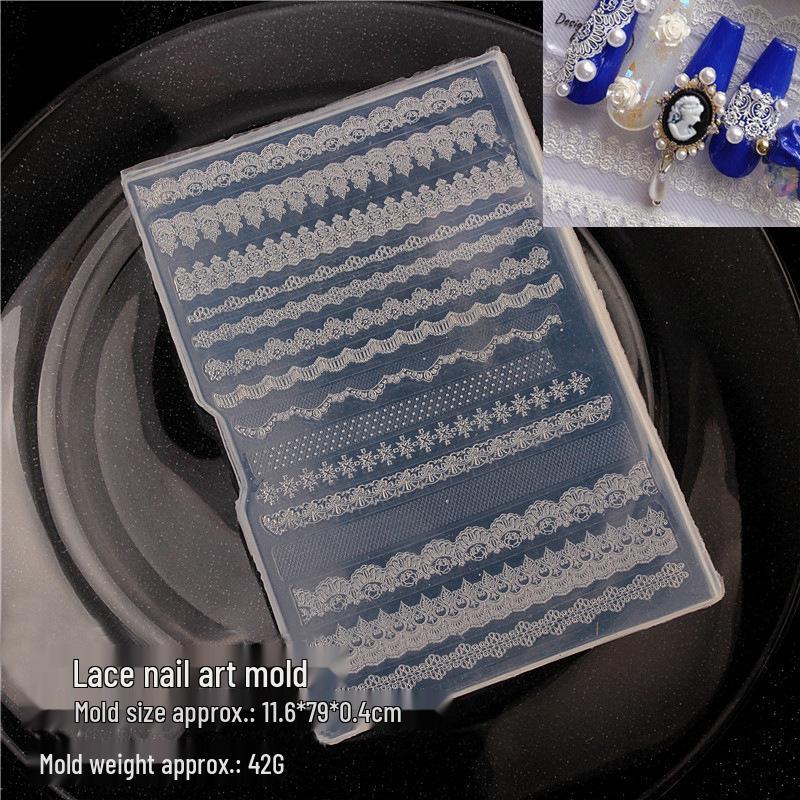 DIY Double Happiness & Butterfly Silicone Nail Art Mold