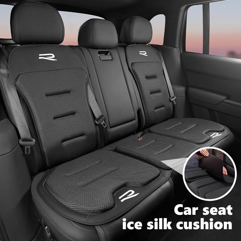 LMN1 VW 2026 Hot For Volkswagen VW Car Seat Ice Silk Cushion Backrest Seat Protector Cover GTI Tiguan Passat B5 B6 B7 CC Jetta MK5 MK