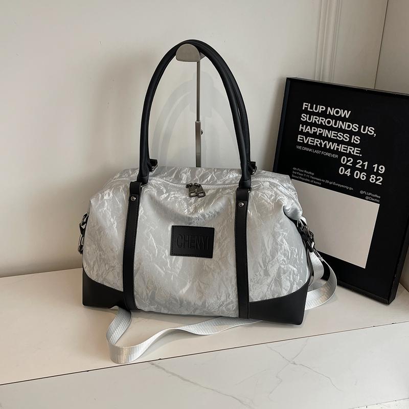 Hand Luggage Bag Women's Short-Distance Travel Bag Large Capacity Shoulder Fitness Bag Storage Bag