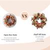 Thanksgiving Autumns Berry Door Hanging Decoration  Flower Wreath,  Porch Home Decoration Flower Wreath