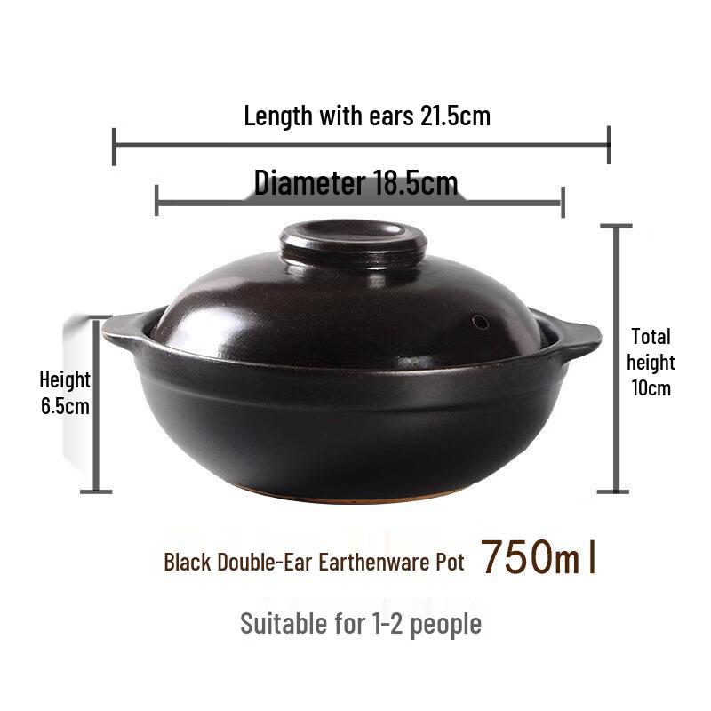 

Heat-Resistant Ceramic Claypot Casserole