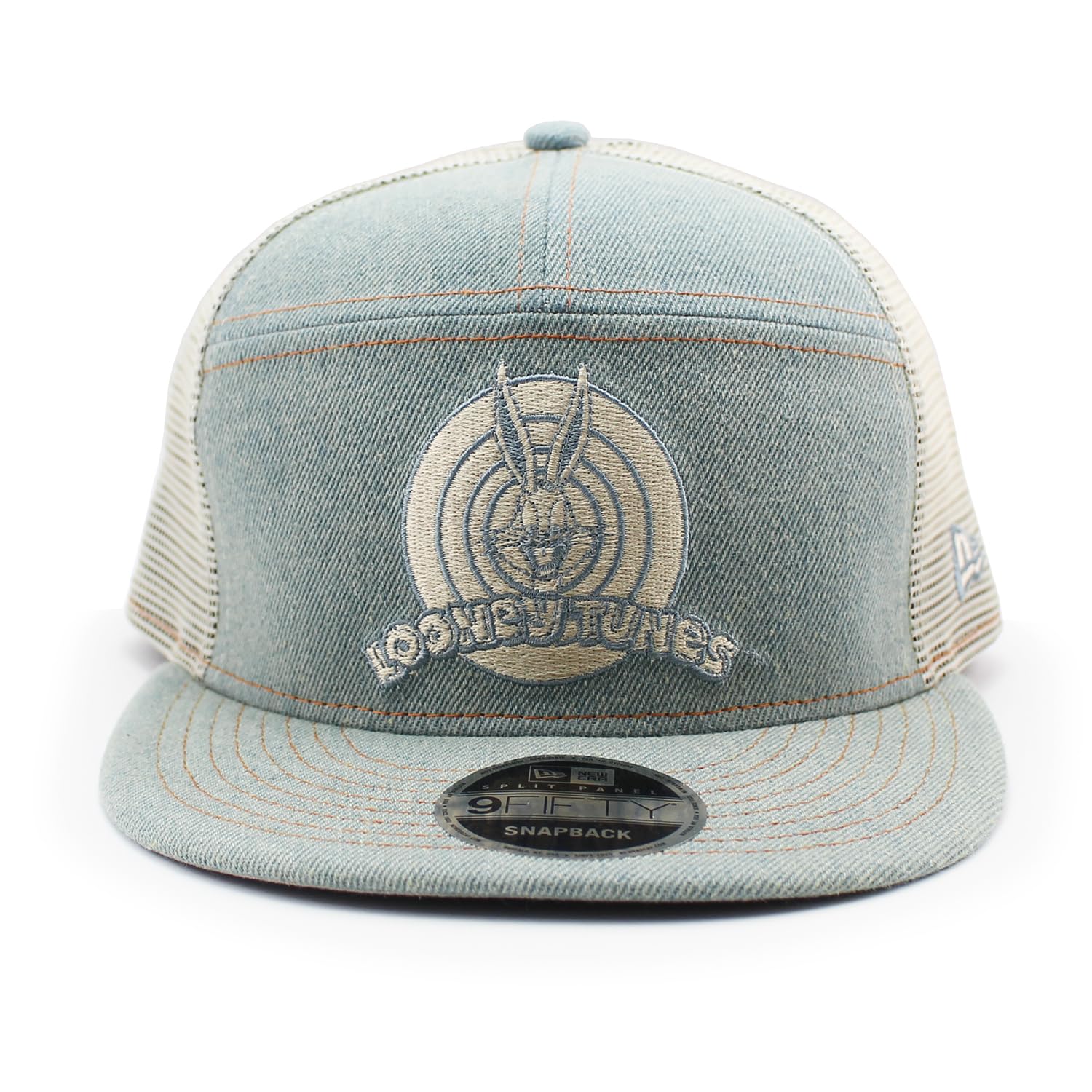 

[New Era] 9FIFTY Snapback Looney Tunes SPLIT PANEL SNAPBACK CAP DENIM LOONEY TUNES [Used]