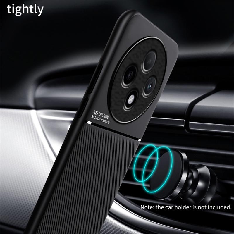 Etui dla OPPO Reno 12F 5G Magnetyczny Uchwyt Skórzane Etui na Telefon dla OPPO Reno 12 F Reno12 F 5G CPH2637 6.67" Miękka Silikonowa Pokrowiec