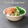 Disposable Thickened Pulp Paper Bowls