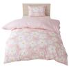 Merry Night Duvet Single 150 X 210 Can Be Used On Both Eight Interior Snap Buttons for Easy On and Cotton Blend All "Flower/Gingham Check" Cover,