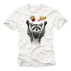 Raccoon Animal Print T-Shirt Funny Gifts For Mens Boys Men Raccoon