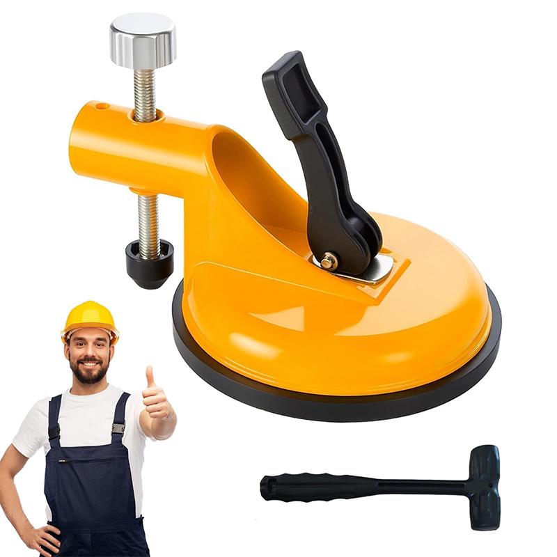Adjustable Height Setter - Professional Countertop Leveling Tool,  New Floor Gap Fixer Tool With Vacuum Lifting Clamps Rubber