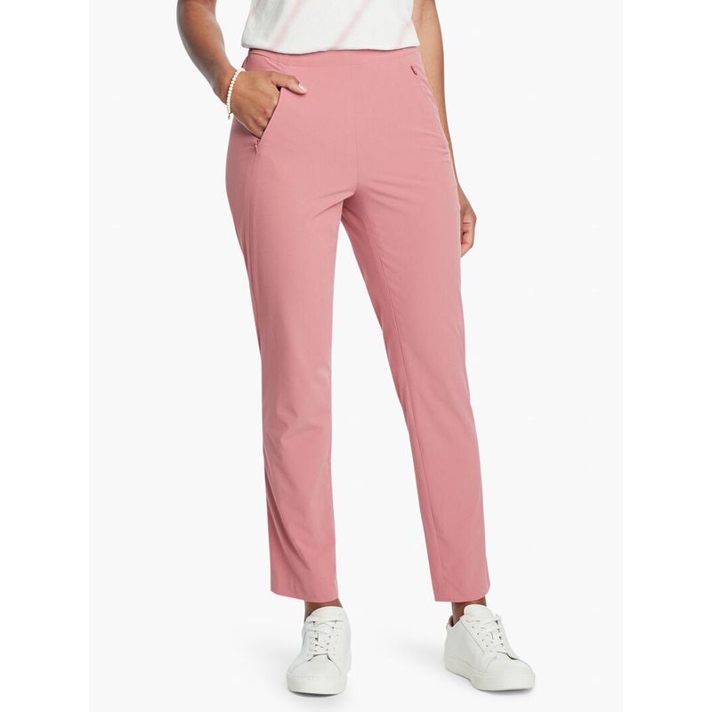 

Woven Elastic Thin Lapel Vest Sleeveless Shirt Fashion Plus Size Women s Base Clothing High Waist Pencil Pants Casual Pants Water Red Cropped Pants 4