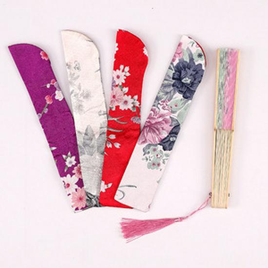 

Портативный складной веер в китайском стиле для женщин и детей - Ханьфу, Ципао, летний аксессуар для танцев