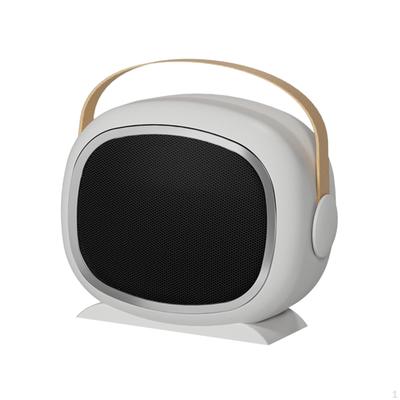 Desktop Electric Heater Space for Office Living Room White