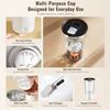 USB Rechargeable Magnetic Mixing Cup with Ice Tray Protein Shaking Cup  Office