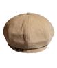 Seullipiseullib [Unisex] Signature Beige Newsboy Cap