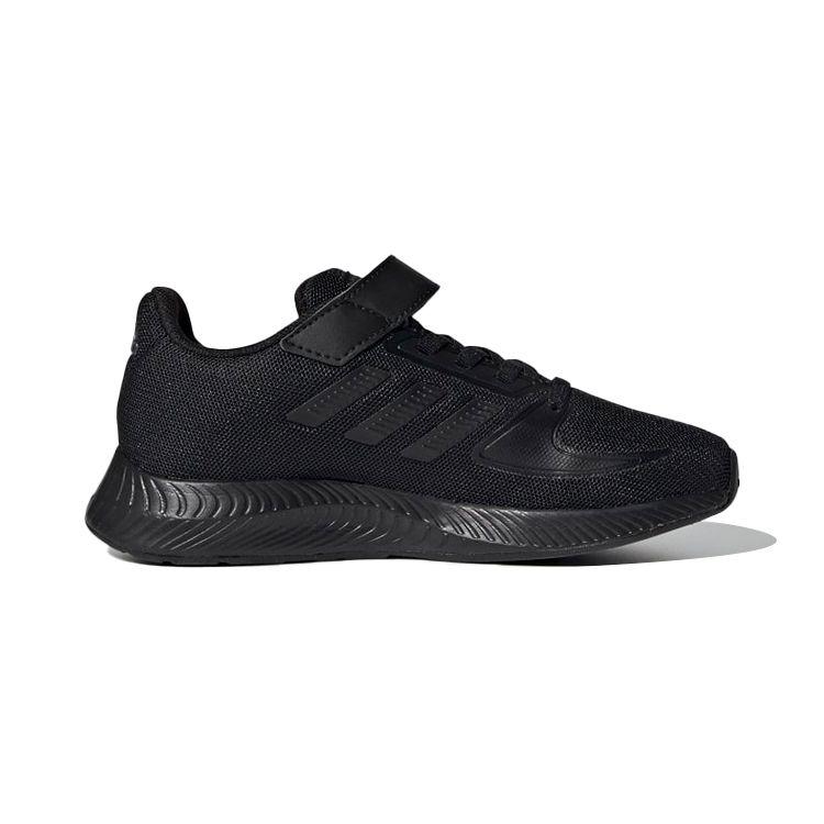 adidas Neo Runfalcon 2.0 Breathable Durable Low-Top Kids Running Shoes Kids Sneakers Black FZ0114