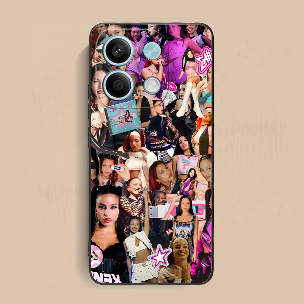 Emilia Cute Mernes Phone Case for Xiaomi Redmi Note 14 13 12 11 A5 3 2 1 Pro Plus 4G 5G Colour Printing Cover Luxury Pretty