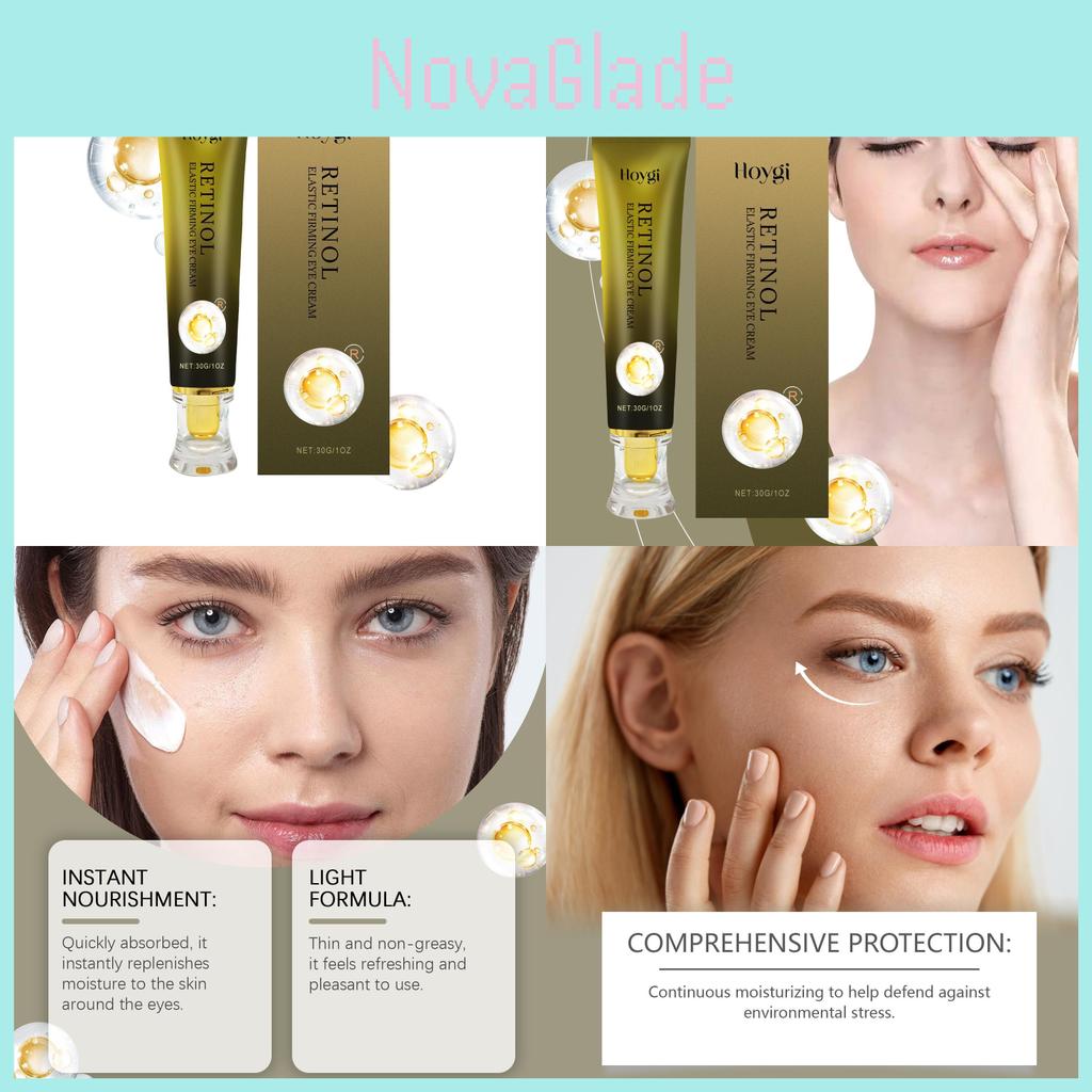 Hoygi Retinol Eye Cream For Gentle Nourishing Firming And Fine Line Reducing Care