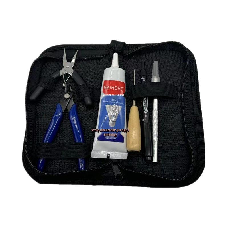 Original Brand Badminton Repair & Modification Kit with Tutorial Video - Reusable, Durable, Cost-Effective