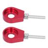 2pcs 0.5in Chain Tensioner Adjusters Aluminum   for Motorcycles Mountain Bikes
