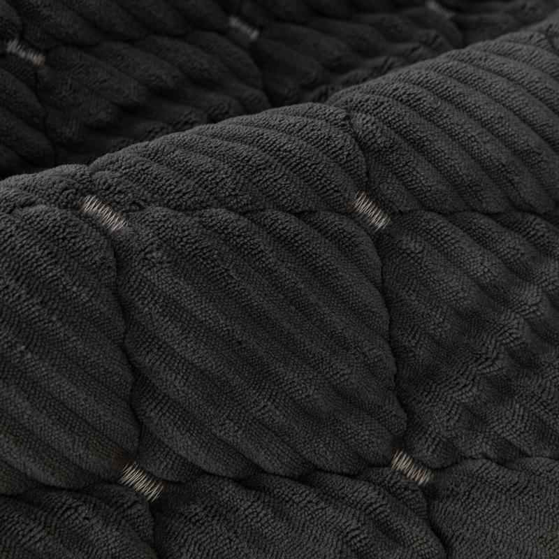 Thick Sofa Cover Cloth Fixed Anti Slip Straight Row One-Piece Sofa Cushion Cover Warm And Soft Autumn And Winter New Style