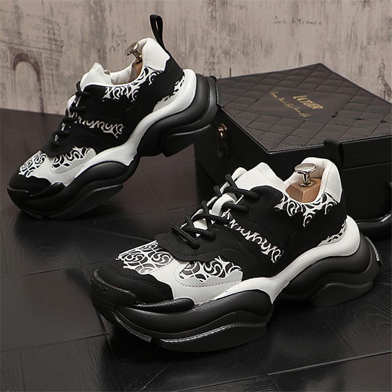 

Новые осенние мужские кроссовки, мужская удобная обувь на платформе, тренд 2024 года, вулканизированная обувь на шнуровке, белые повседневные кроссовки Zapatillas 38 чёрный